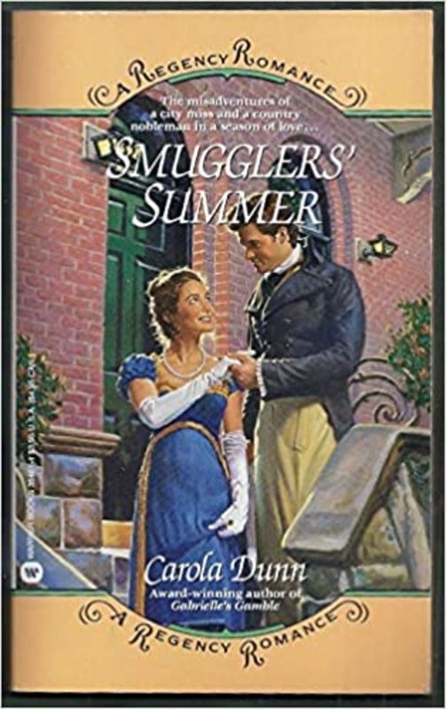 Book cover for "Smugglers' Summer" by Carola Dunn