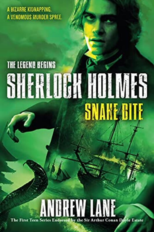 Book cover for "Snake Bite" by Andrew Lane