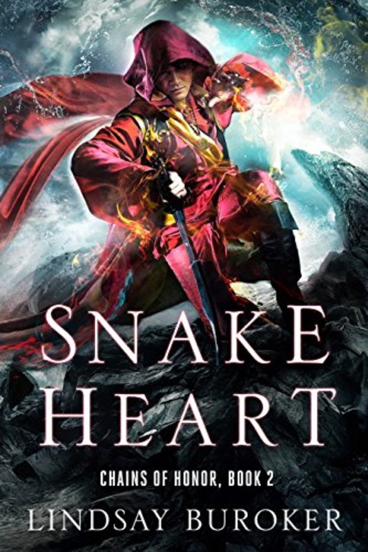 Book cover for "Snake Heart" by Lindsay Buroker