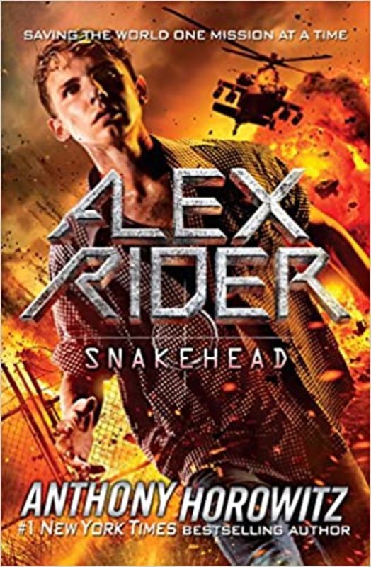 Book cover for "Snakehead" by Anthony Horowitz