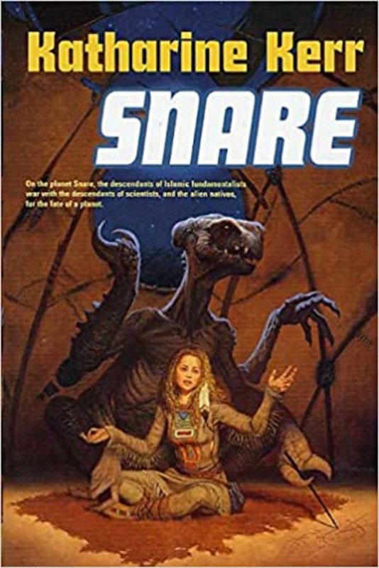 Book cover for "Snare" by Katharine Kerr