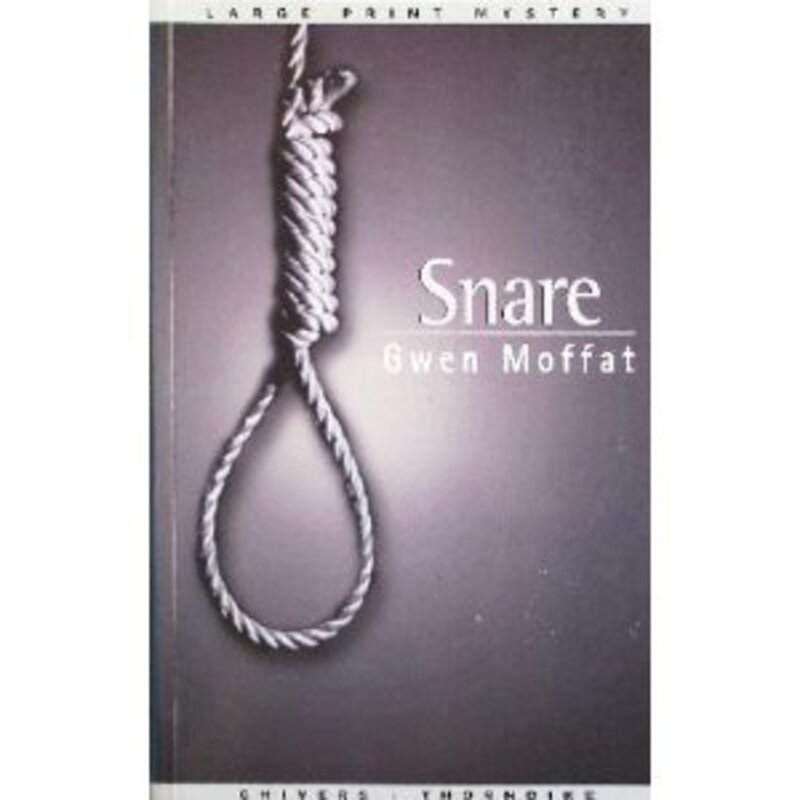 Book cover for "Snare" by Gwen Moffat