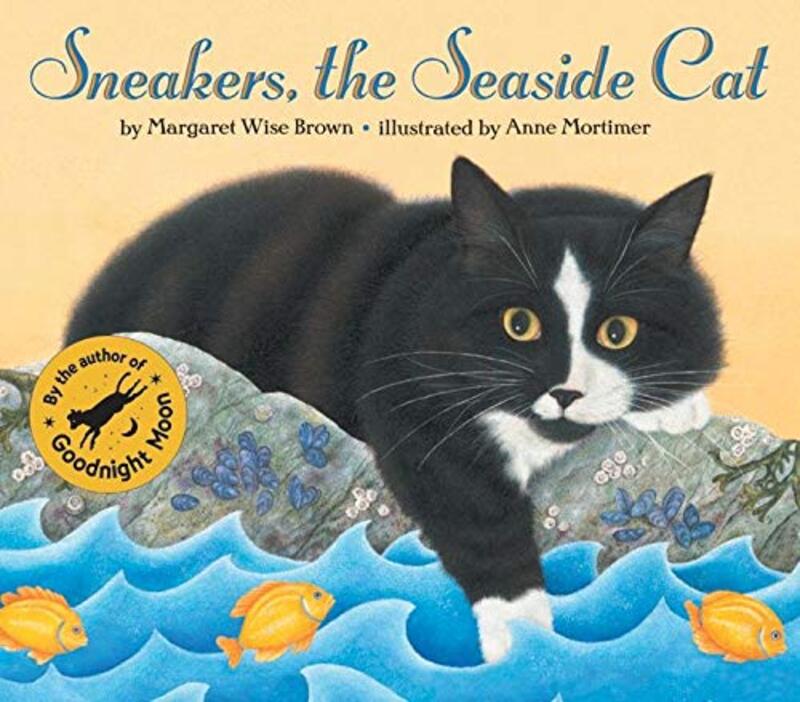 Book cover for "Sneakers, the Seaside Cat" by Margaret Wise Brown