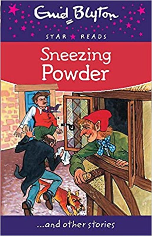 Book cover for "Sneezing Powder" by Enid Blyton