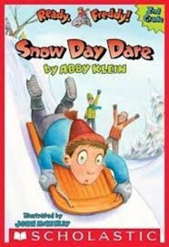 Book cover for "Snow Day Dare" by Abby Klein