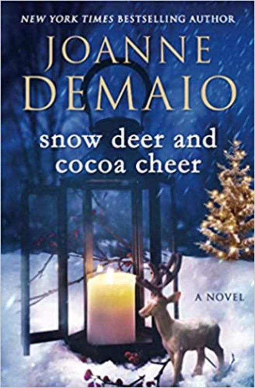 Book cover for "Snow Deer and Cocoa Cheer" by Joanne DeMaio