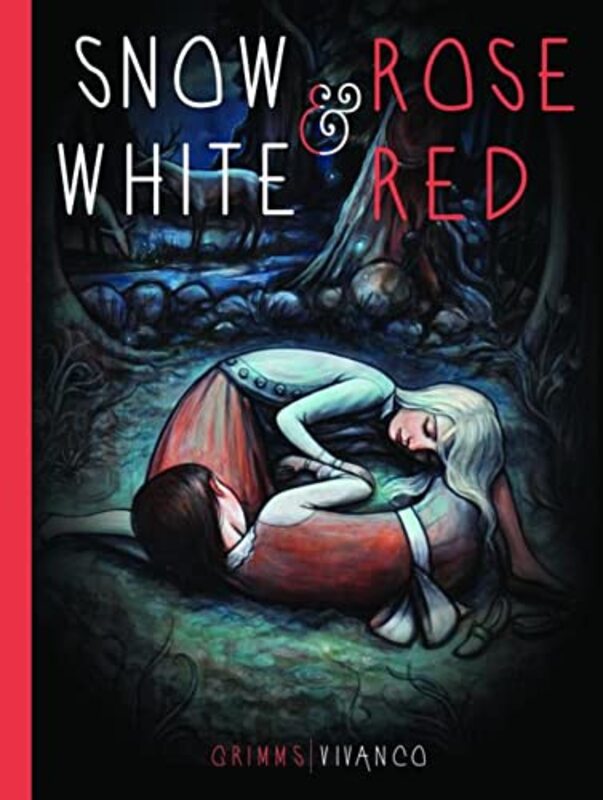 Book cover for "Snow White and Rose Red" by Kallie George