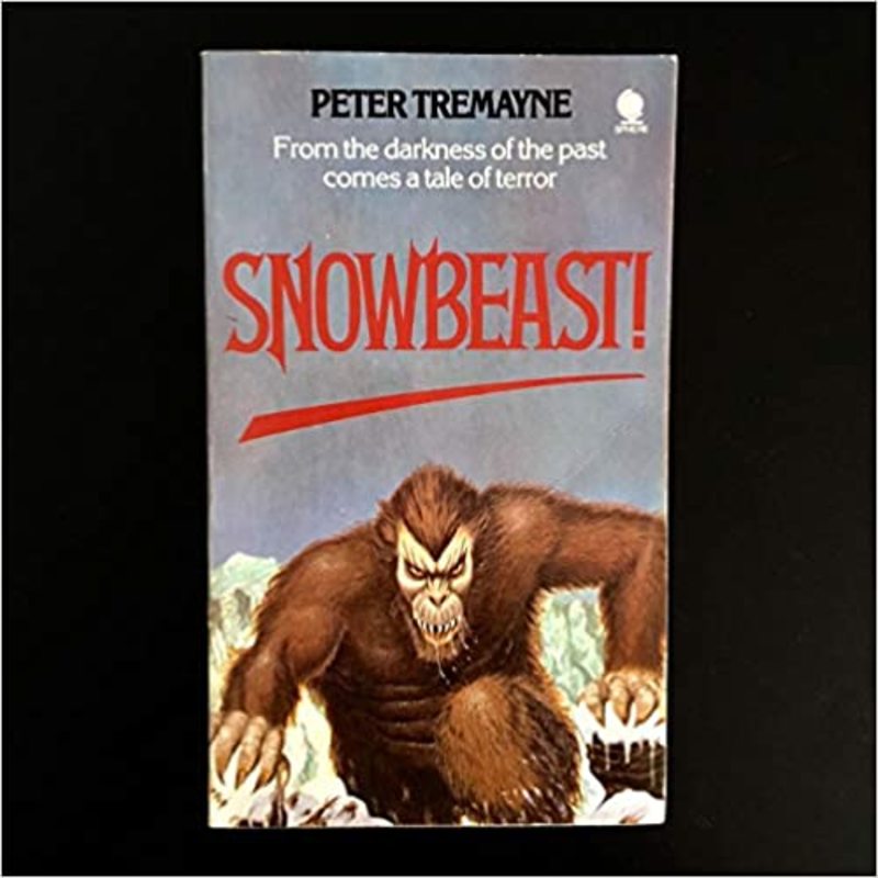 Book cover for "Snowbeast!" by Peter Tremayne