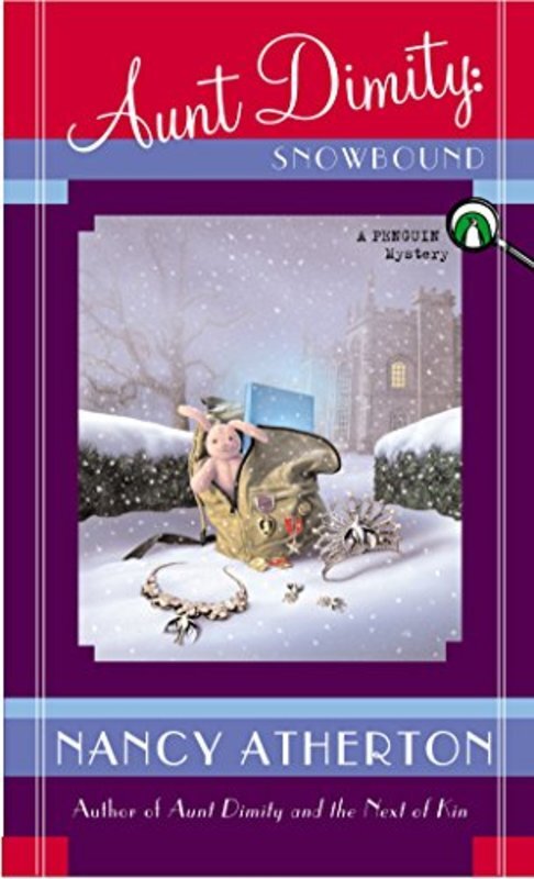 Book cover for "Aunt Dimity: Snowbound" by Nancy Atherton