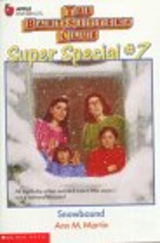 Book cover for "Snowbound" by Ann M. Martin