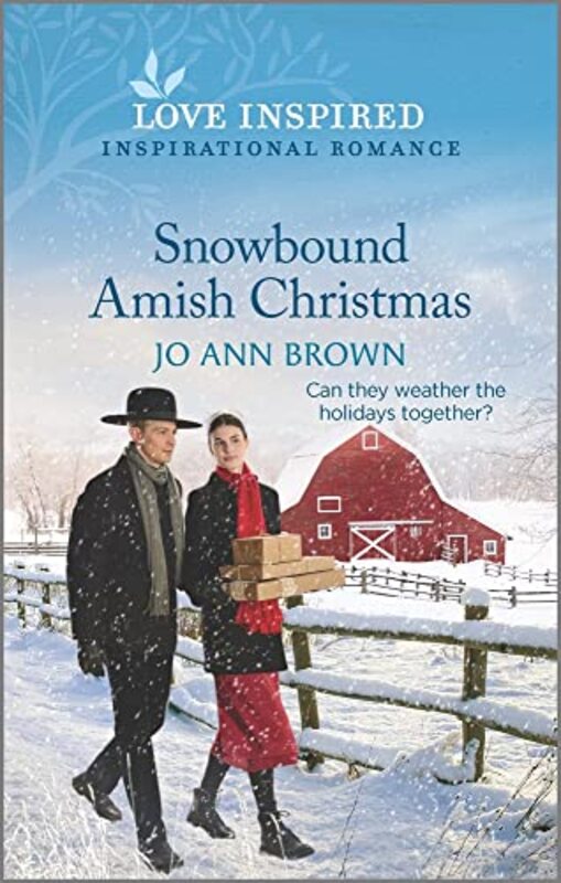 Book cover for "Snowbound Amish Christmas" by Jo Ann Brown