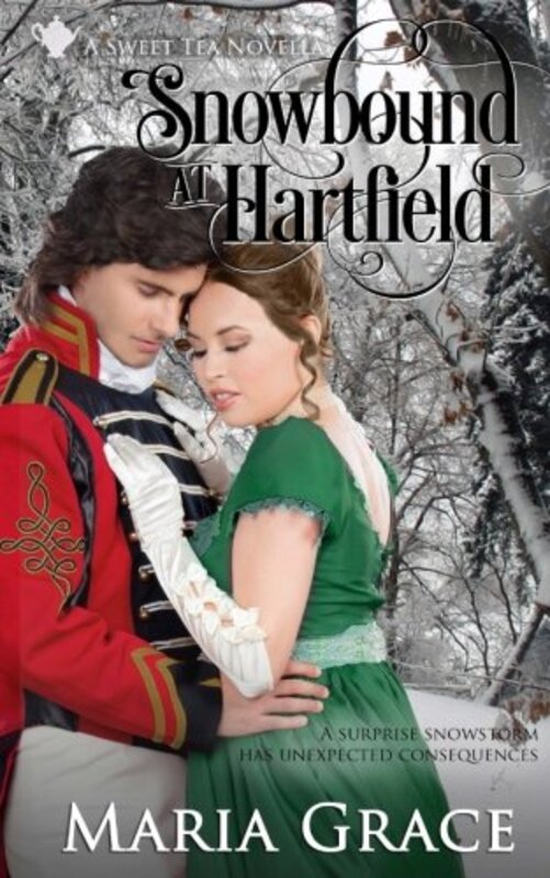 Book cover for "Snowbound at Hartfield" by Maria Grace
