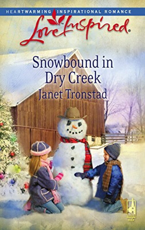 Book cover for "Snowbound in Dry Creek" by Janet Tronstad