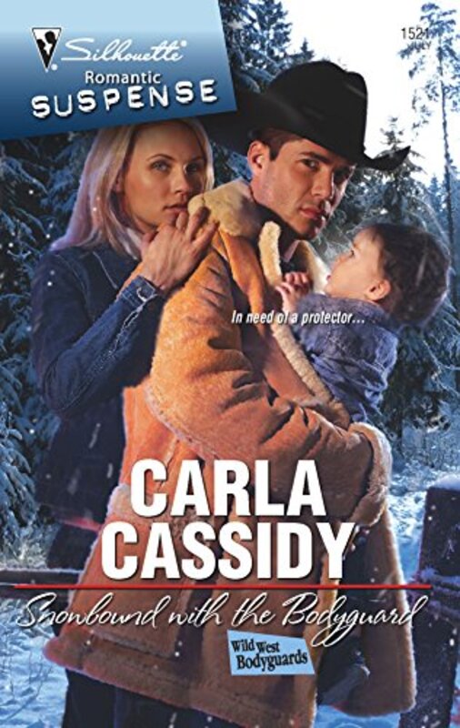 Book cover for "Snowbound with the Bodyguard" by Carla Cassidy