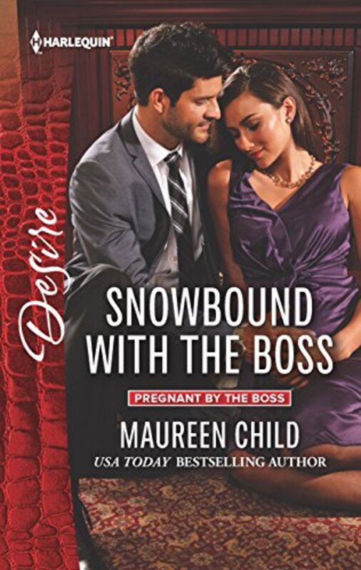 Book cover for "Snowbound with the Boss" by Maureen Child