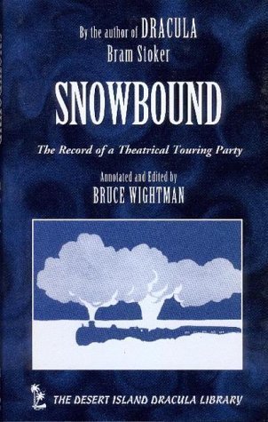 Book cover for "Snowbound" by Bram Stoker