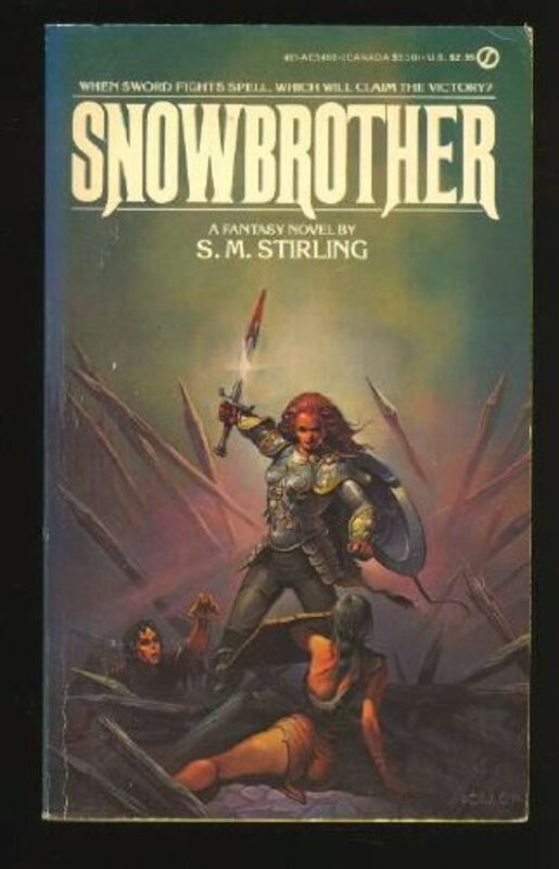 Book cover for "Snowbrother" by SM Stirling
