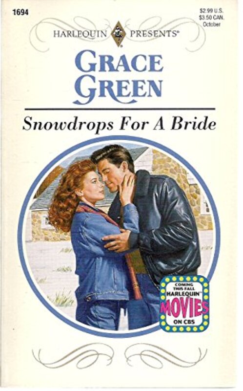 Book cover for "Snowdrops for a Bride" by Grace Green