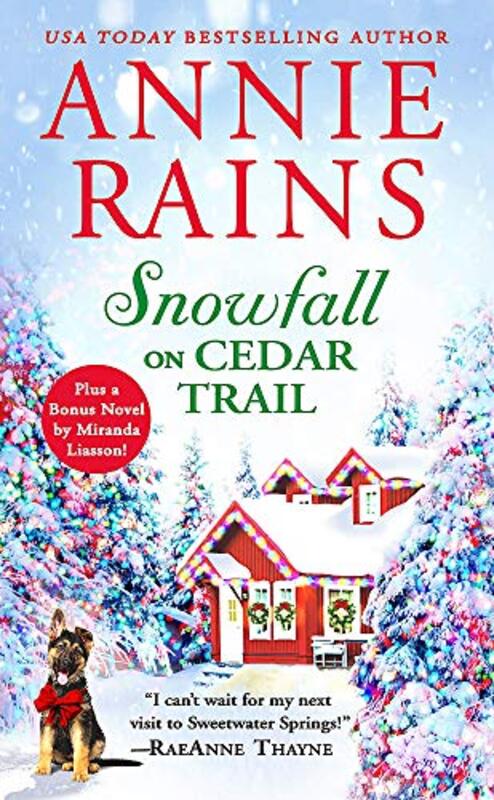 Book cover for "Snowfall on Cedar Trail" by Annie Rains