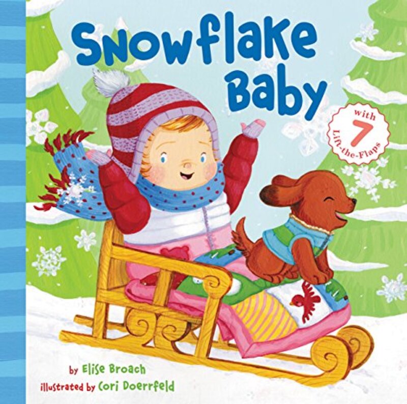 Book cover for "Snowflake Baby" by Elise Broach