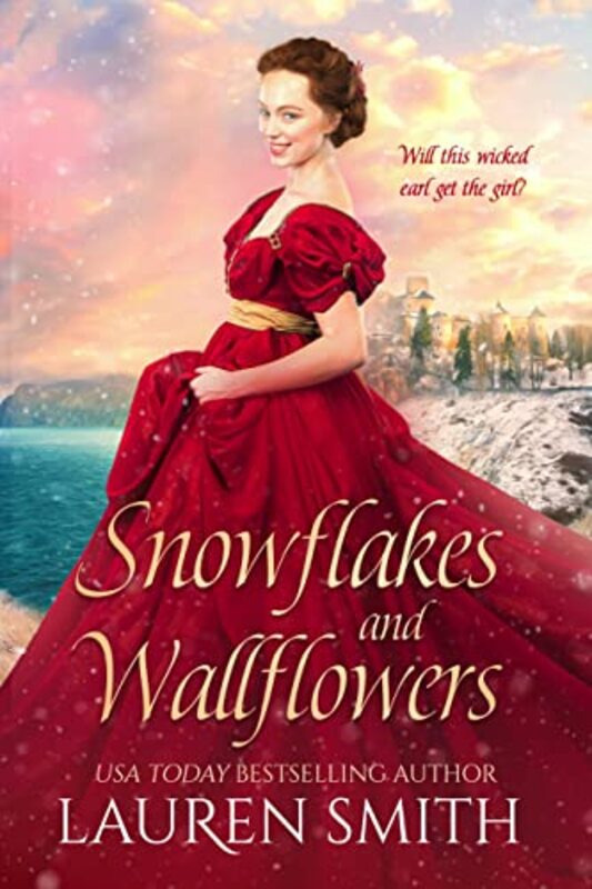 Book cover for "Snowflakes and Wallflowers" by Lauren Smith