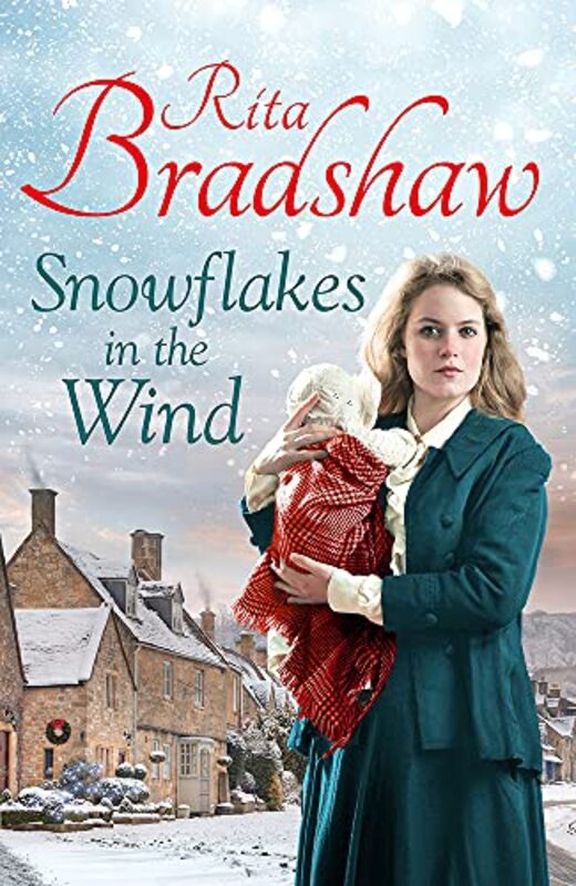 Book cover for "Snowflakes in the Wind" by Rita Bradshaw