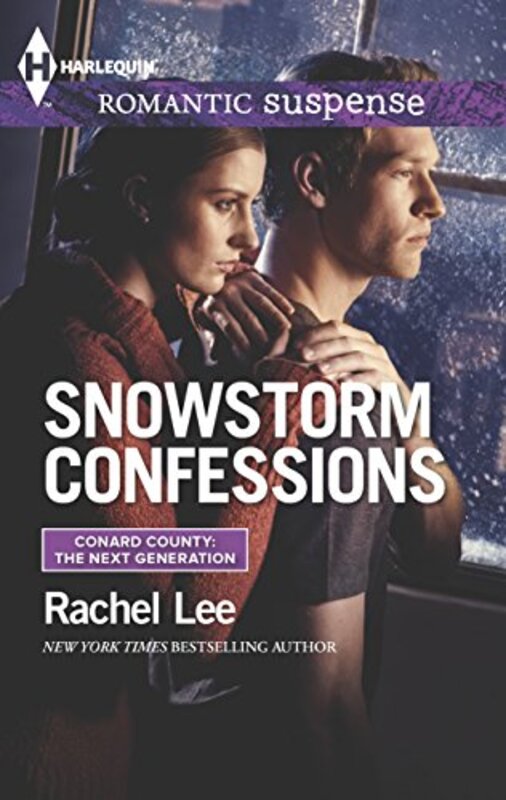 Book cover for "Snowstorm Confessions" by Rachel Lee