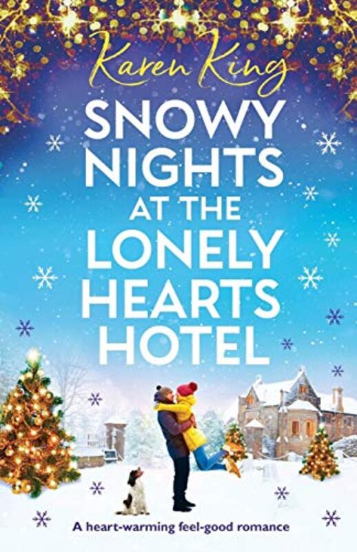 Book cover for "Snowy Nights at the Lonely Hearts Hotel" by Karen King