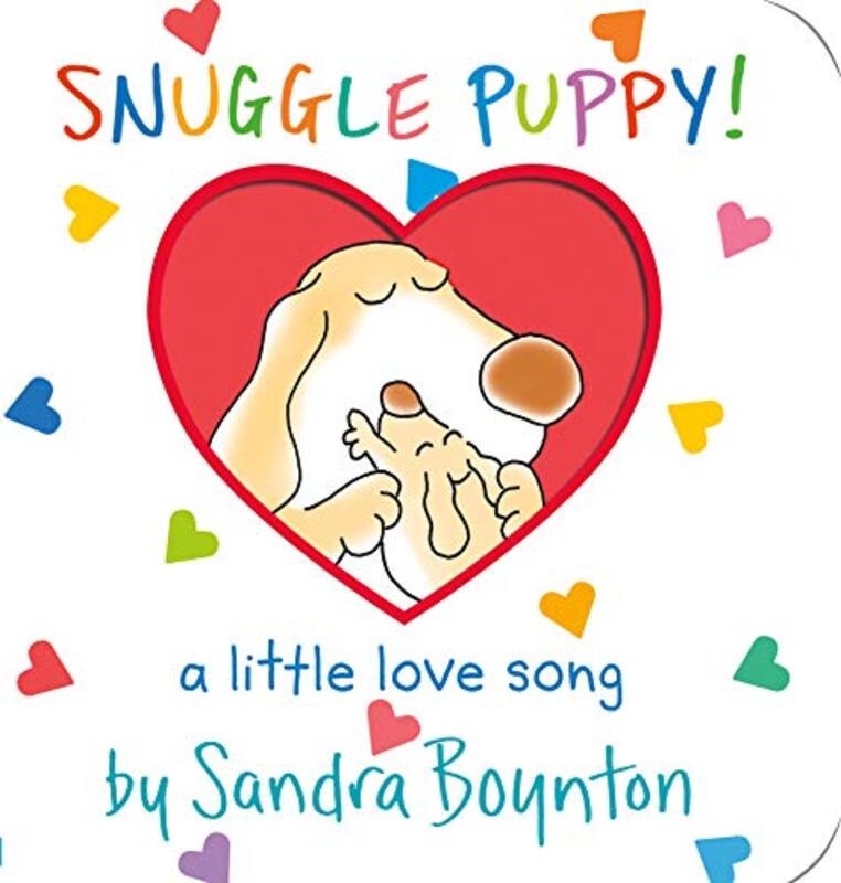 Book cover for "Snuggle Puppy!" by Sandra Boynton