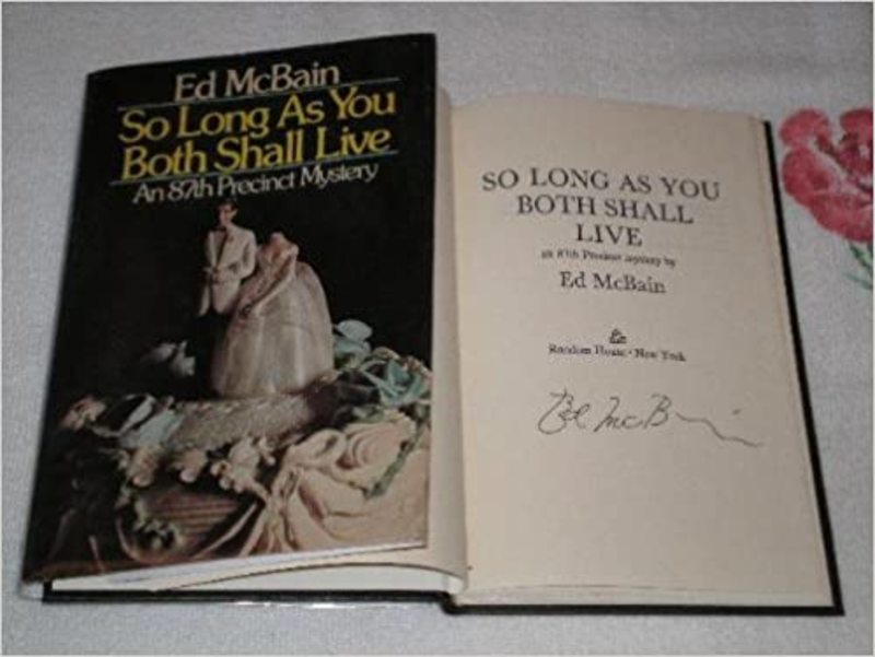 Book cover for "So Long as You Both Shall Live" by Ed McBain