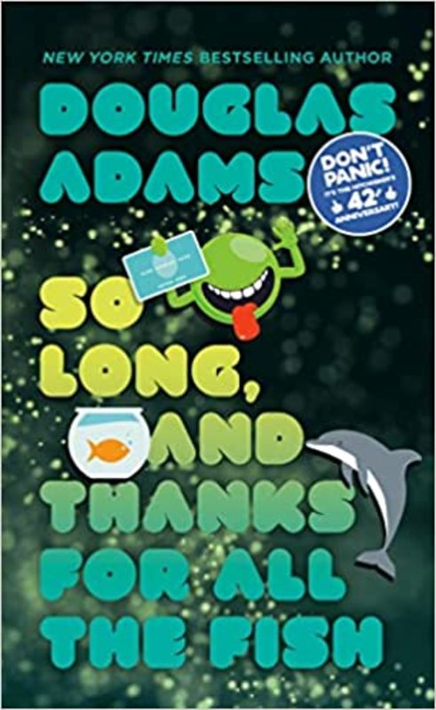 Hitchhiker's Guide to the Galaxy book cover