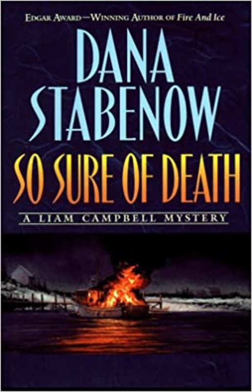 Book cover for "So Sure Of Death" by Dana Stabenow