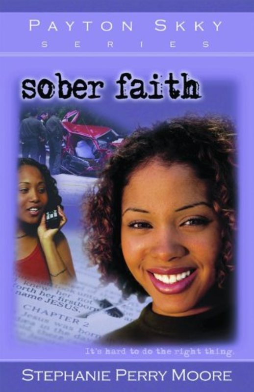 Book cover for "Sober Faith" by Stephanie Perry Moore
