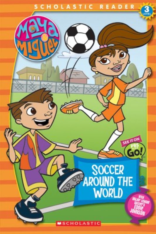 Book cover for "Soccer Around The World" by Tracey West
