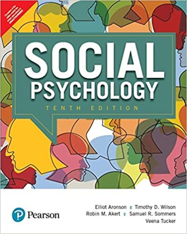 Book cover for "Social Psychology" by Elliot Aronson