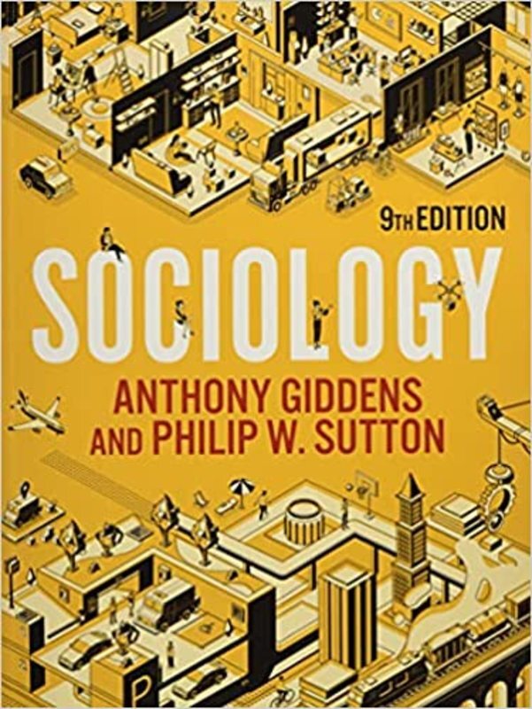 Book cover for "Sociology" by Anthony Giddens