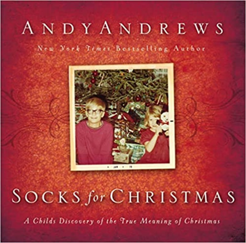 Book cover for "Socks for Christmas" by Andy Andrews