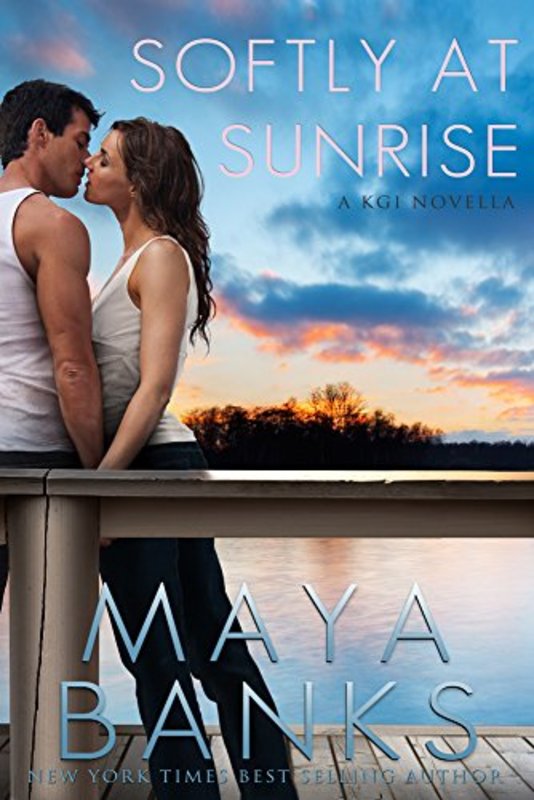 Book cover for "Softly at Sunrise" by Maya Banks