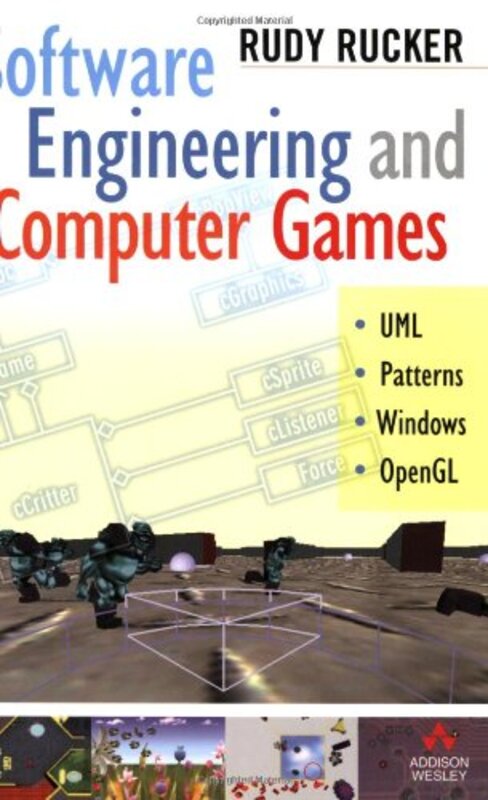 Book cover for "Software Engineering and Computer Games" by Rudy Rucker