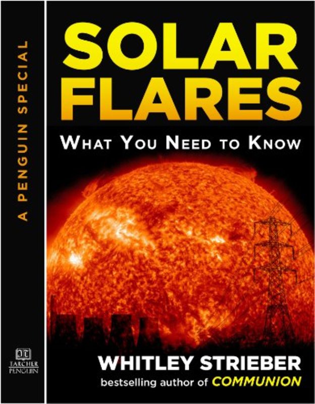 Book cover for "Solar Flares" by Whitley Strieber