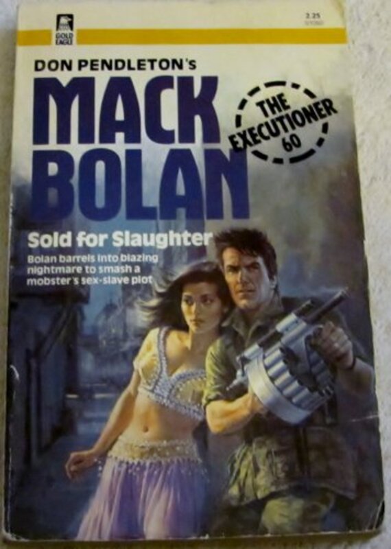 Book cover for "Sold for Slaughter" by Don Pendleton