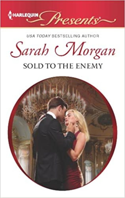 Book cover for "Sold to the Enemy" by Sarah Morgan