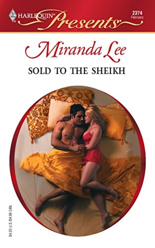 Book cover for "Sold to the Sheikh" by Miranda Lee