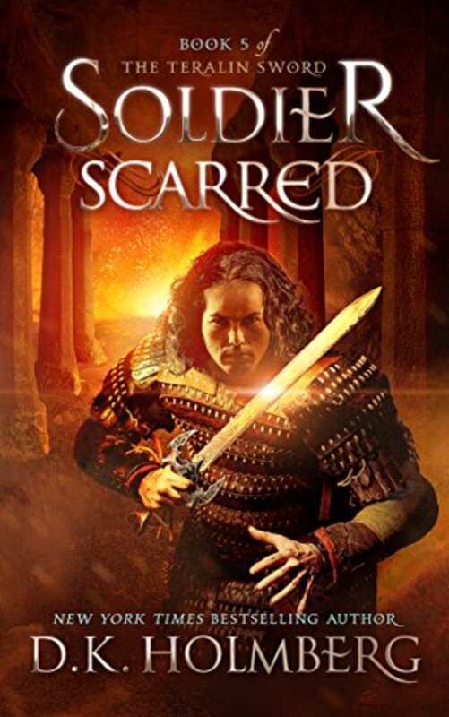 Book cover for "Soldier Scarred" by DK Holmberg
