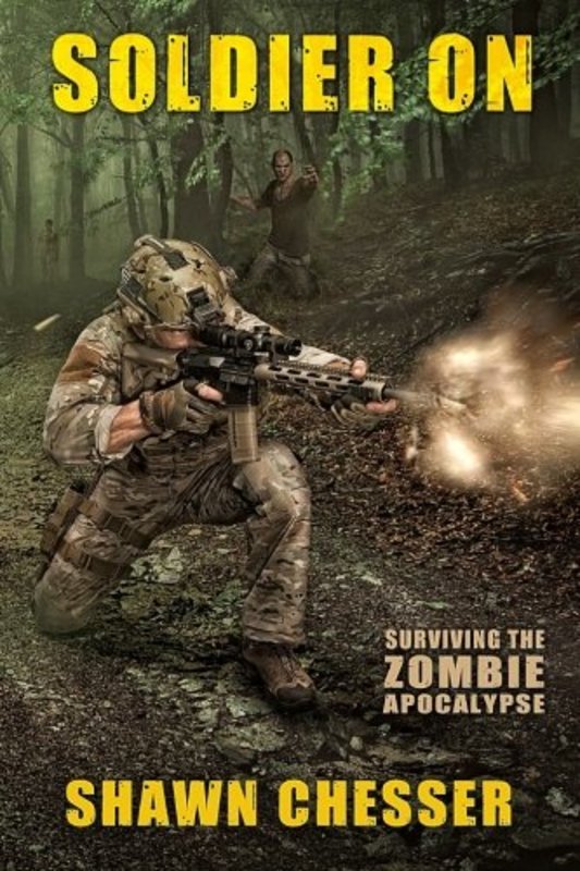 Book cover for "Soldier on" by Shawn Chesser