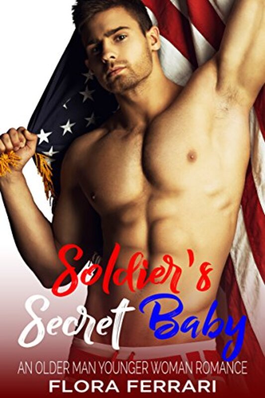 Book cover for "Soldier's Secret Baby" by Flora Ferrari