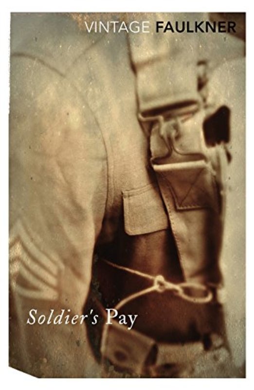Book cover for "Soldiers' Pay" by William Faulkner