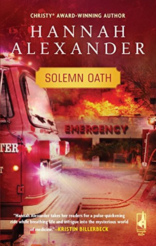Book cover for "Solemn Oath" by Hannah Alexander