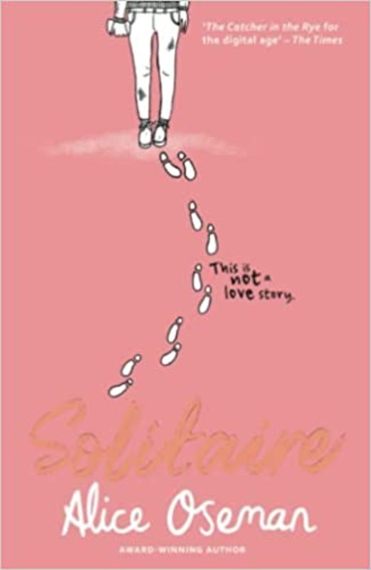 Book cover for "Solitaire" by Alice Oseman
