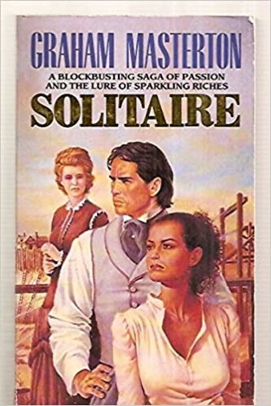 Book cover for "Solitaire" by Graham Masterton